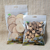 Load image into Gallery viewer, Natural Wood Slices Circles with Bark for DIY Crafts