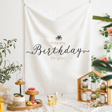 Load image into Gallery viewer, Happy Birthday Backdrop Banner (150Wx200Hcm)