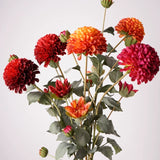 Load image into Gallery viewer, Artificial Pompon Chrysanthemum Stem (68cm)
