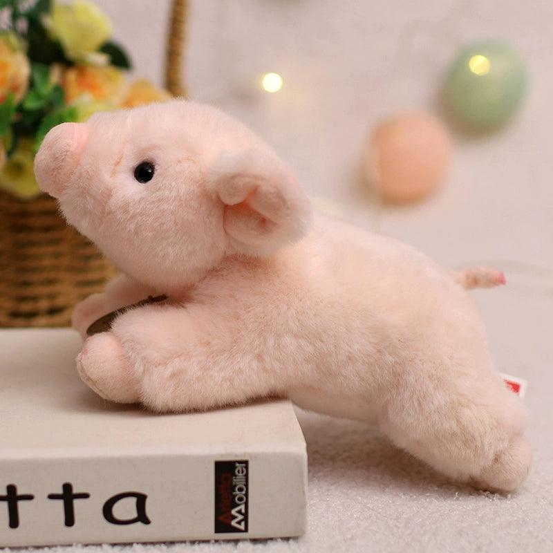 Adorable Small Pig Plush Toy 25cm