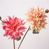 Load image into Gallery viewer, 2-Head Lifelike Faux Silk Dahlia Spray (60cm)