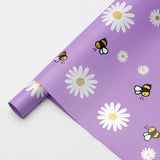 Load image into Gallery viewer, 20pcs Daisy Bee Bouquet Wrap Paper (57x57cm)