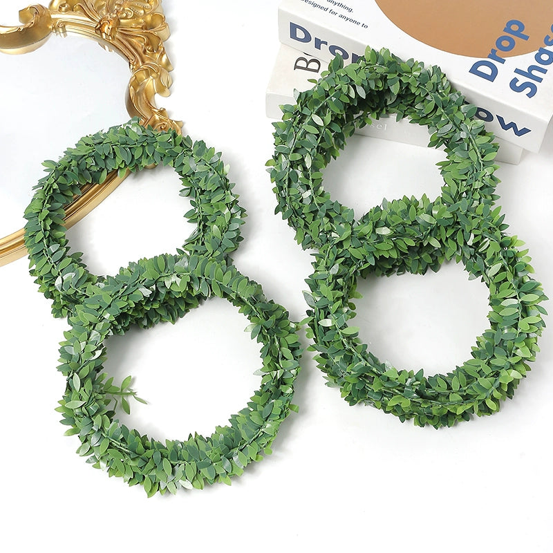 Artificial Green Vines Garland with Iron Wire 7.5m