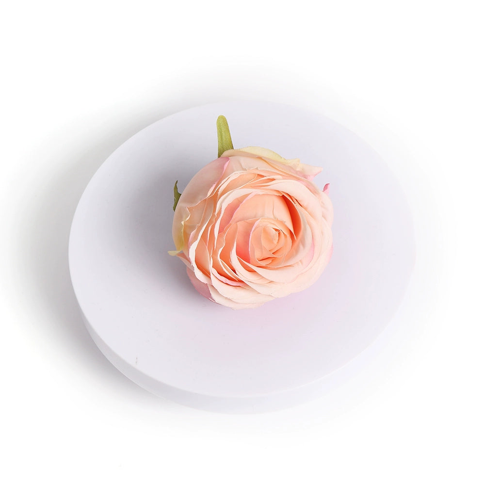 6cm Artificial Silk Rose Flower Heads Pack 30