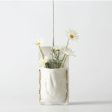 Load image into Gallery viewer, Ceramic Sachet Wall Hanging Vase