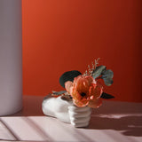 Load image into Gallery viewer, Modern Hand-Shaped Ceramic Vase