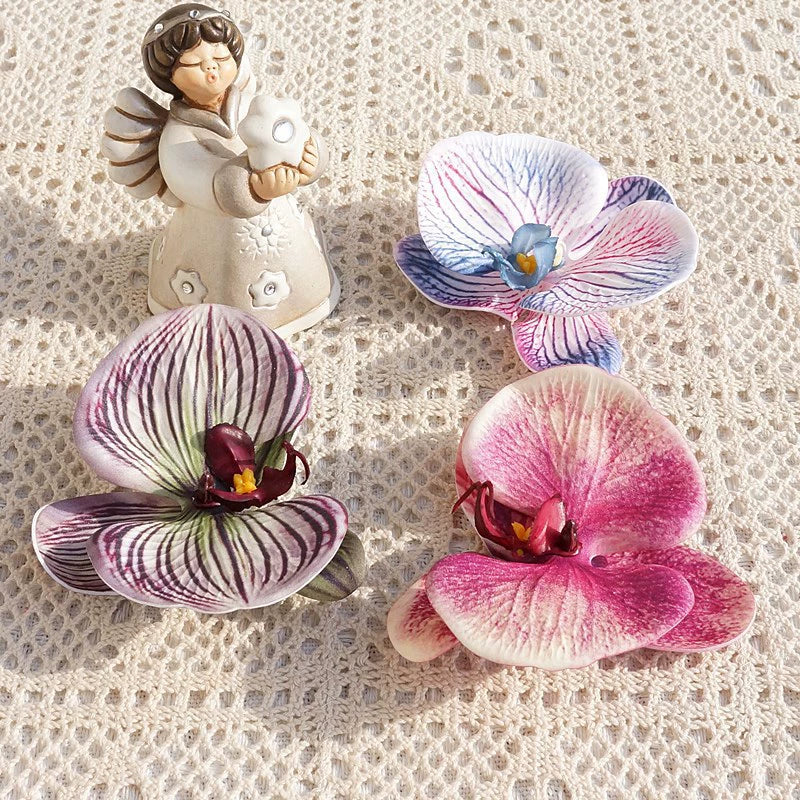 3D Printed Orchid Flower Head Pack 10