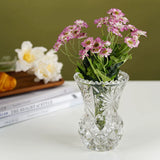 Load image into Gallery viewer, Vintage Cut Small Crystal Glass Flower Vase