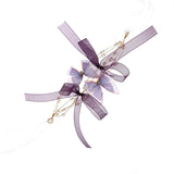 Load image into Gallery viewer, Handcrafted Butterfly Bridal Corsage Bracelet