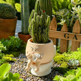 Load image into Gallery viewer, Funny Toilet Character Resin Succulent Pot