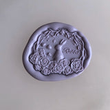 Load image into Gallery viewer, 30Pcs Lavender Purple Wax Seal Stickers