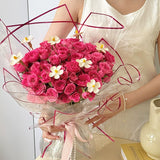 Load image into Gallery viewer, 20pcs Color-Bordered Transparent Cellophane (58x58cm)