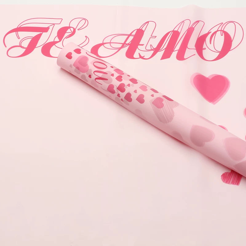 20pcs Love Declaration Cellophane Wrap (57x57cm)