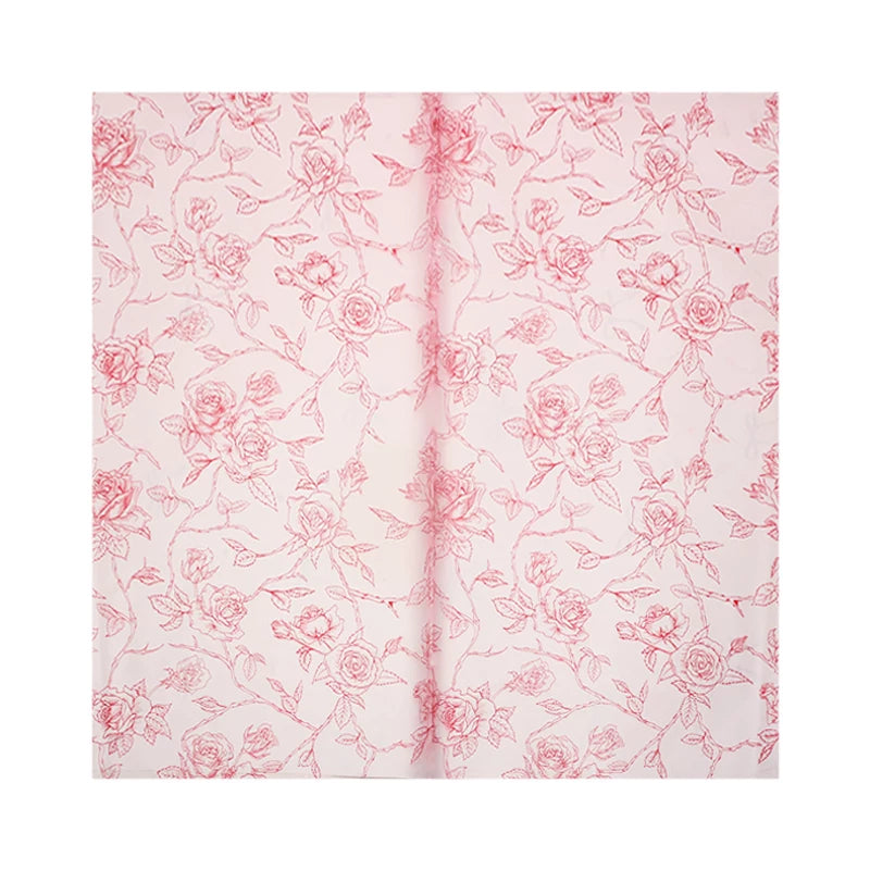 20pcs Rose Garden Flower Wrap Cellophane (57x57cm)
