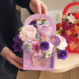 Load image into Gallery viewer, 6pcs Butterfly Flower Gift Box with Tassel