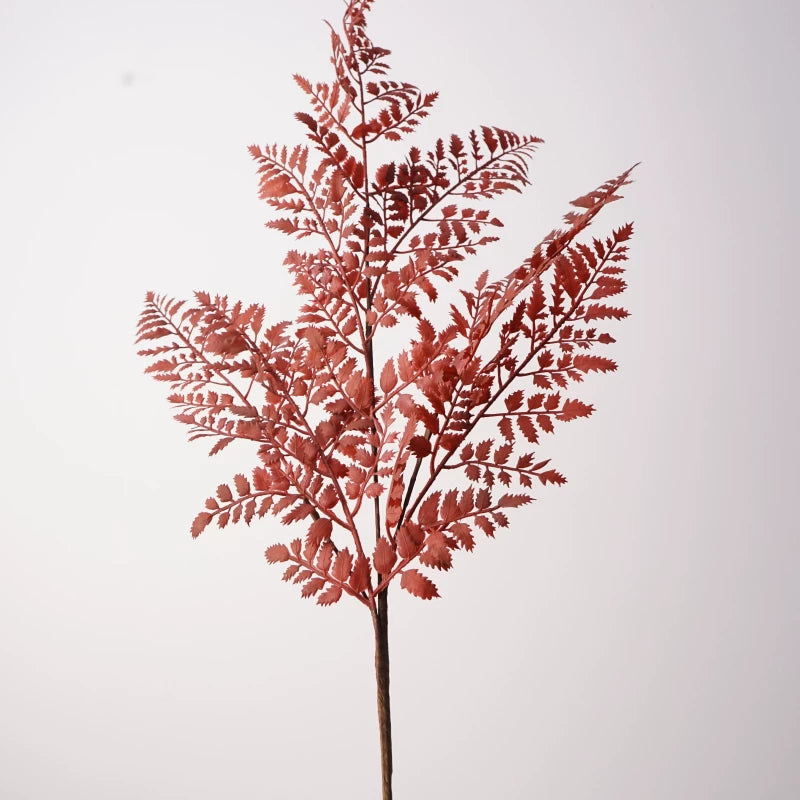 35" Artificial Terracotta Fern Foliage Spray