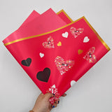 Load image into Gallery viewer, 20pcs Love Confession Bouquet Wrap Paper (57x57cm)