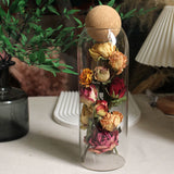 Load image into Gallery viewer, Real Dried Roses Wishing Bottle