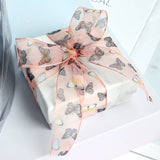 Load image into Gallery viewer, Delicate Butterfly Chiffon Ribbon (2.5cmx10Yd)