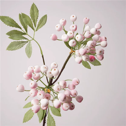 26" Real Touch Artificial Wild Berry Stem