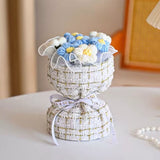 Load image into Gallery viewer, Yarn Crochet Flower Bouquet Gift