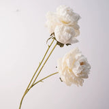 Load image into Gallery viewer, 3-Head Artificial Silk Peony Spray (77cm)