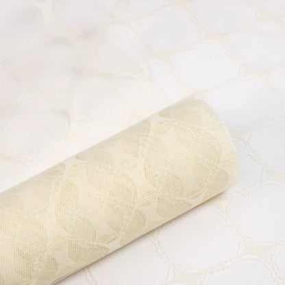 Checker Tulle Roll for Bouquet Gift Packaging 50cmx5yards