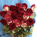 Load image into Gallery viewer, 20-Stem Real Dried Rose Flower Bouquet