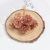 Load image into Gallery viewer, 18pcs Artificial Pine Cone on Wire for Christmas Crafts