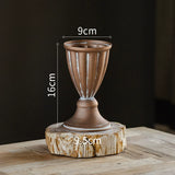 Load image into Gallery viewer, Rustic Antique Bronze Iron Urn Vase