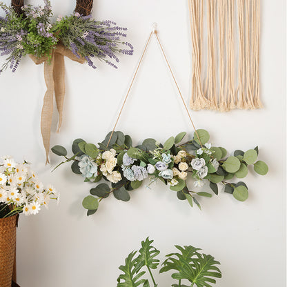 Artificial Flower Eucalyptus Swag