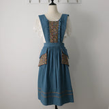 Load image into Gallery viewer, Vintage Summer Cotton Apron for Women