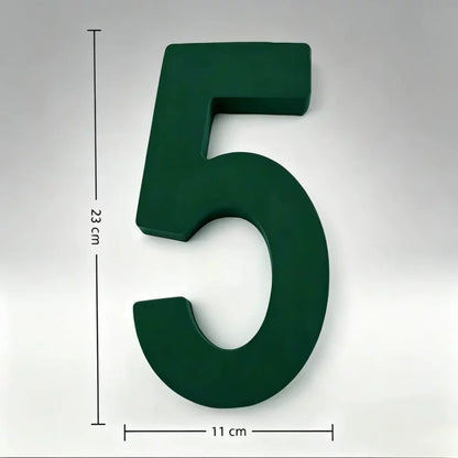 Compact 3D Number Floral Foam