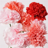Load image into Gallery viewer, Real Touch Artificial Carnation Flower Stem (49cm)