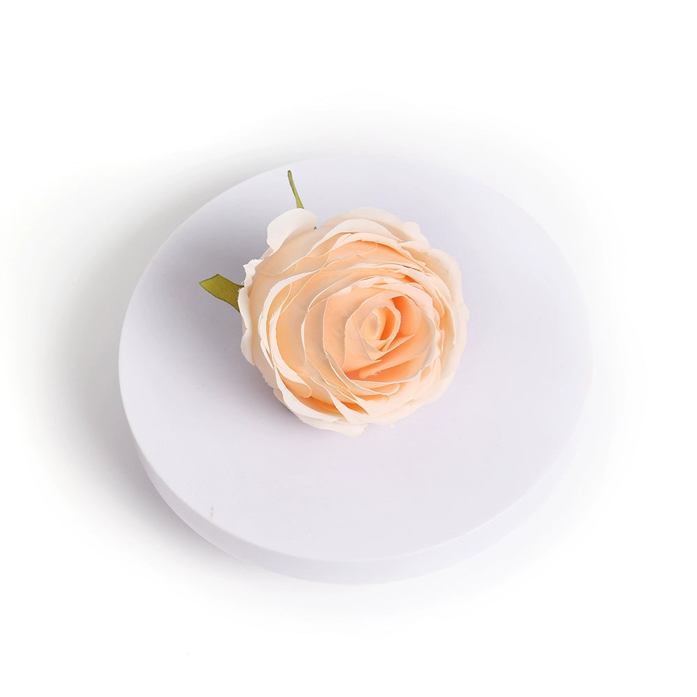 6cm Artificial Silk Rose Flower Heads Pack 30