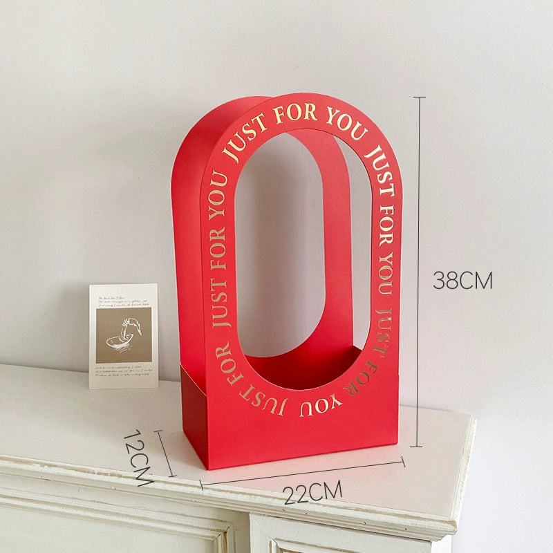 Bouquet Arrangement Box with Handle Pack 10