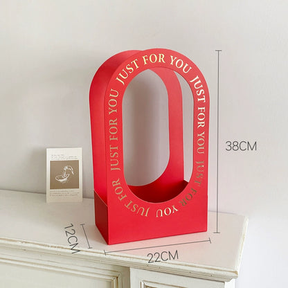 Bouquet Arrangement Box with Handle Pack 10