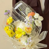 Load image into Gallery viewer, 20pcs Crystal-Striped Cellophane for Flowers (58x58cm)