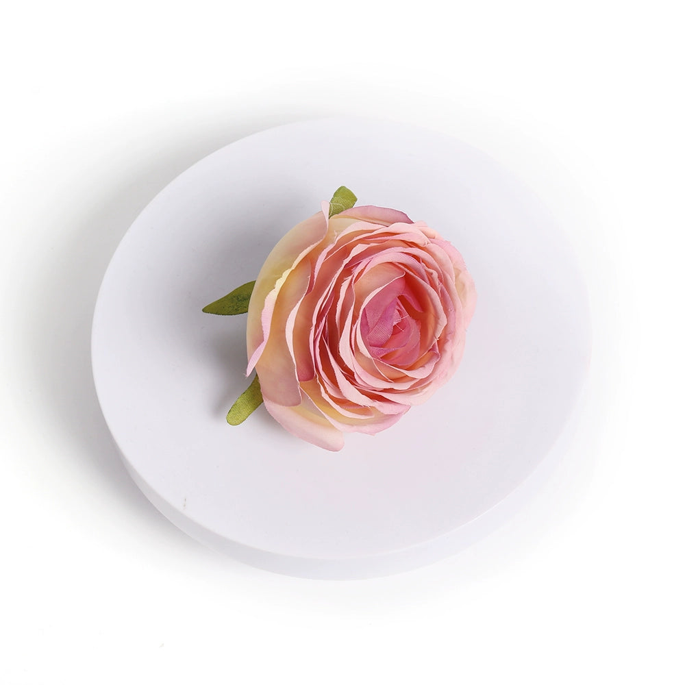 6cm Artificial Silk Rose Flower Heads Pack 30