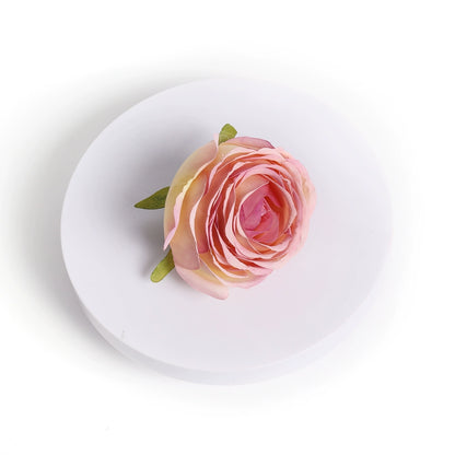 6cm Artificial Silk Rose Flower Heads Pack 30