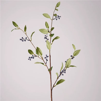 30" Artificial Huckleberry Greenery Branch