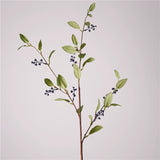 Load image into Gallery viewer, Artificial Huckleberry Greenery Branch (75cm)