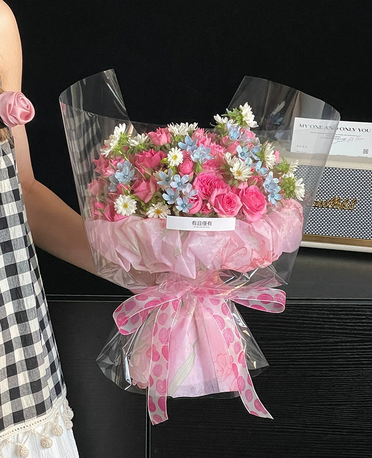 Waterproof Floral Non-woven Bouquet Wrap (50cmx5Yd)