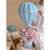 Load image into Gallery viewer, Hot Air Balloon Flower Bouquet Box DIY Kit