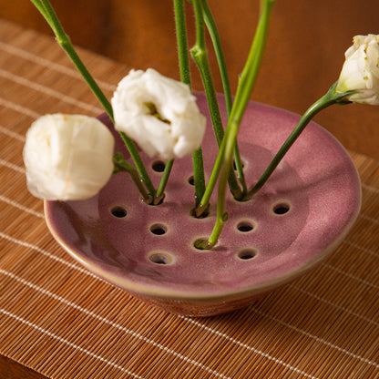 Minimalist Ceramic Ikebana Flower Vase