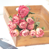 Load image into Gallery viewer, 10-Stem Real Dried Rose Bouquet