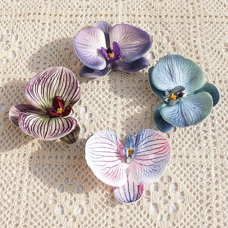 3D Printed Orchid Flower Head Pack 10