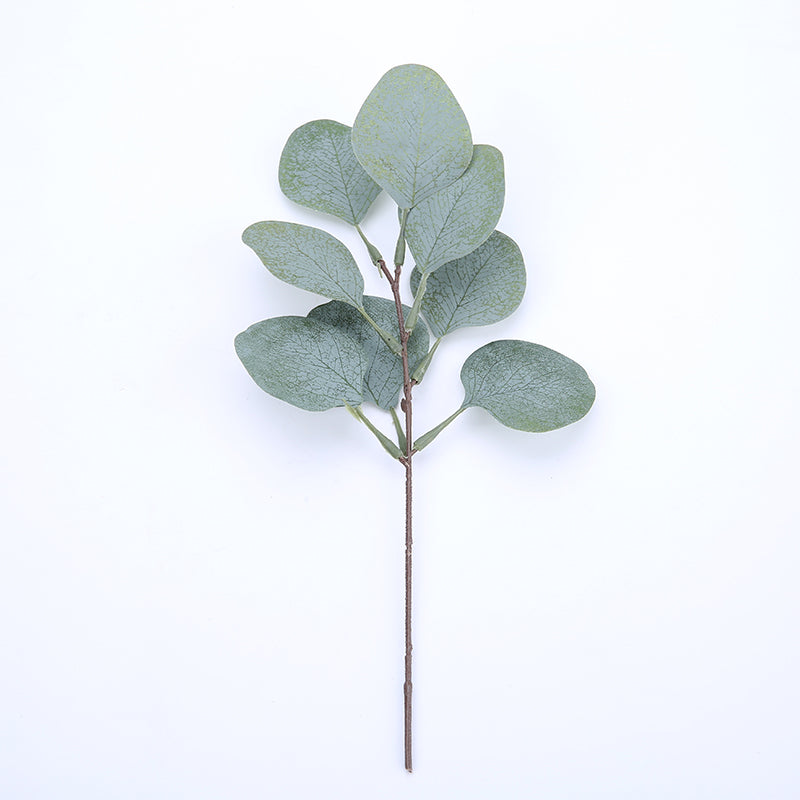 11 Inch Artificial Eucalyptus Leaves Stems 5pcs