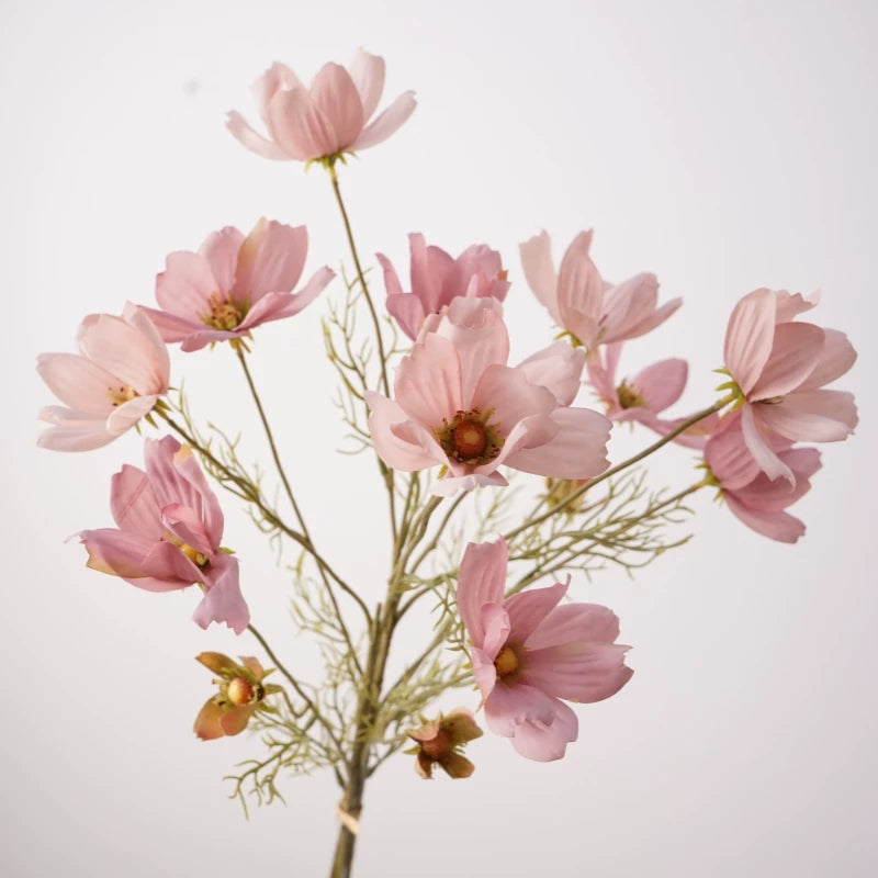 26" Autumn Artificial Cosmos Flower Spray
