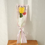 Load image into Gallery viewer, OPP &amp; Kraft Paper Single Stem Rose Sleeves Pack 100